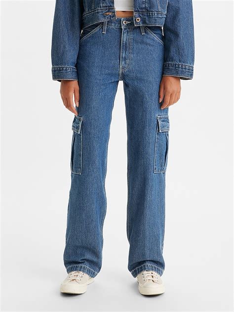 levi's women's '94 baggy cargo